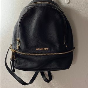 Black Michael Kors backpack in very good shape